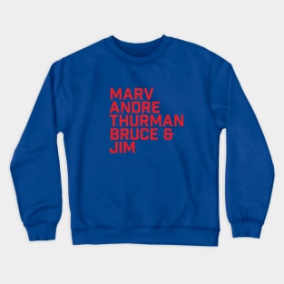 Bills Mafia - 1990s Bullafo Bills Greats Crewneck Sweatshirt